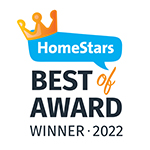 HomeStars Best of Award Winner 2022